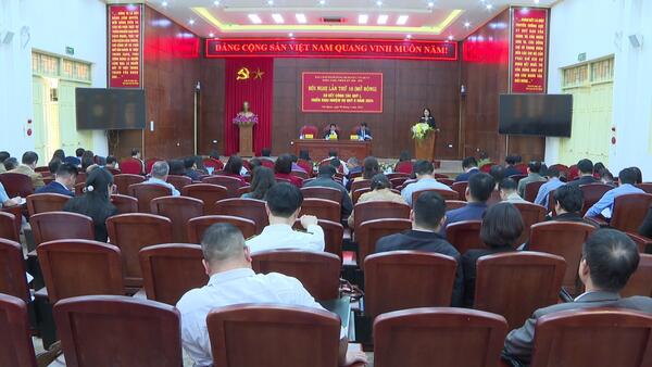 Hội nghị lần thứ 16, Ban Chấp hành Đảng bộ huyện Văn Quan