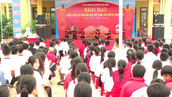 Văn Quan tổ chức Khai mạc Ngày Sách và Văn hóa đọc Việt Nam