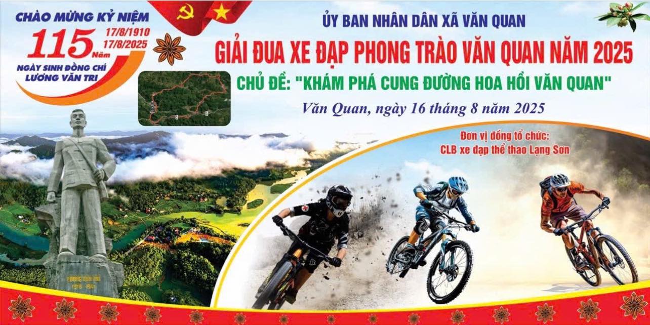 GIẢI ĐUA XE ĐẠP PHONG TRÀO VĂN QUAN NĂM 2025