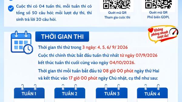 UBND tỉnh Lạng Sơn triển khai cuộc thi trực tuyến "Tìm hiểu pháp luật về trật tự an toàn giao thông đường bộ"