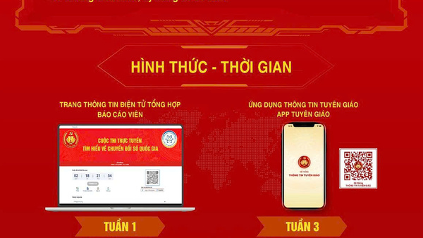 XÃ VĂN QUAN TRIỂN KHAI CUỘC THI TRỰC TUYẾN TÌM HIỂU VỀ CHUYỂN ĐỔI SỐ QUỐC GIA